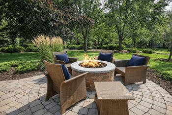 The felix fireside lounge & outdoor gathering space